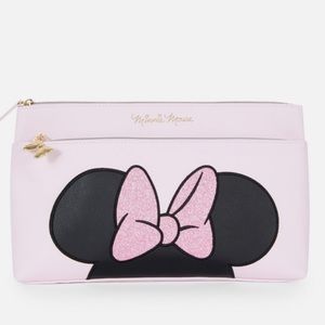 Disney Minnie Mouse pink cosmetic makeup bag